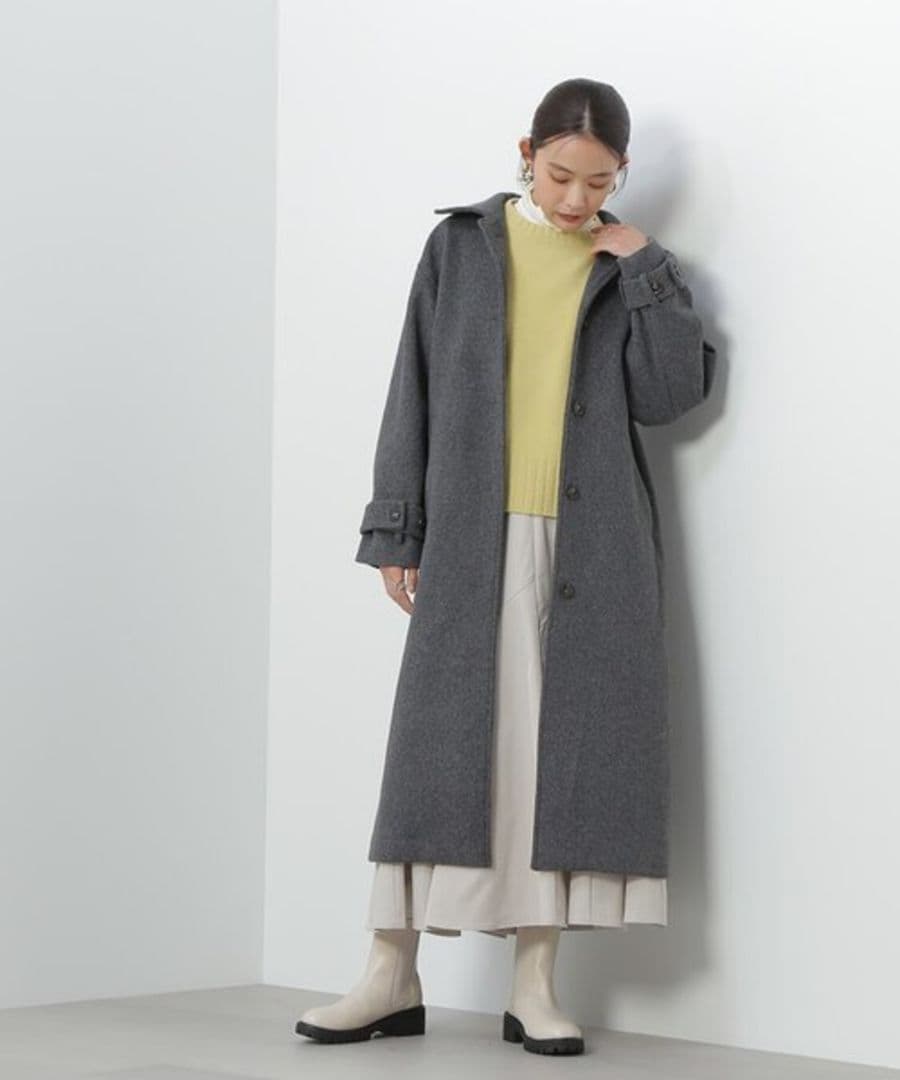 美品！N.ナチュラルビューティーベーシック ロングコート S