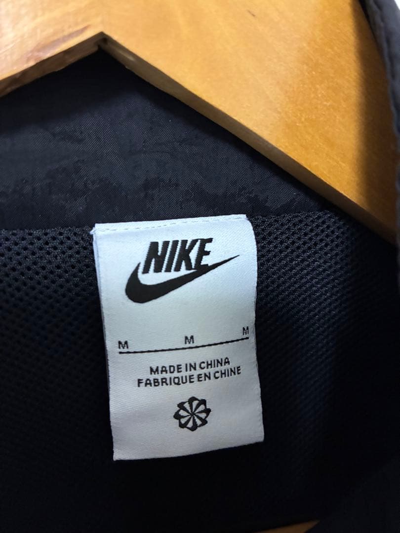 NIKE ブラック ナイロンジャージ上下セット Mサイズ