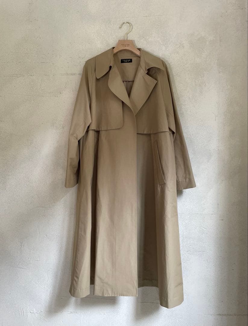 【美品】Hug O War ストームフラップオーバーガウンコート 23FW 雅姫