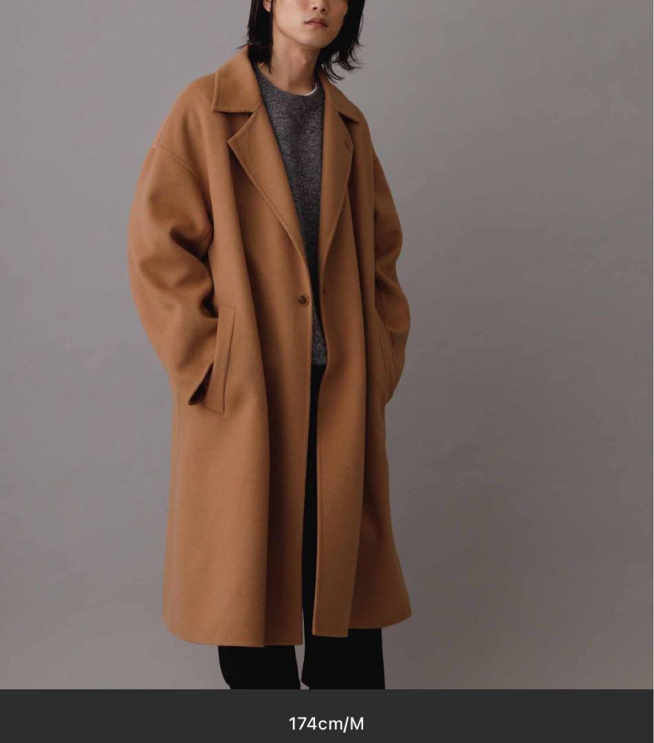 【新品】NISHIKAWA Super120 セミダブルコート ウール　尾州