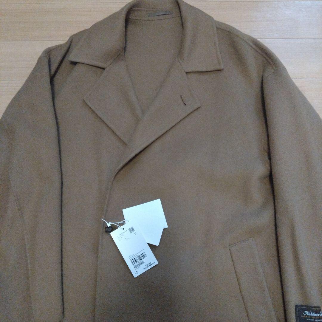 【新品】NISHIKAWA Super120 セミダブルコート ウール　尾州