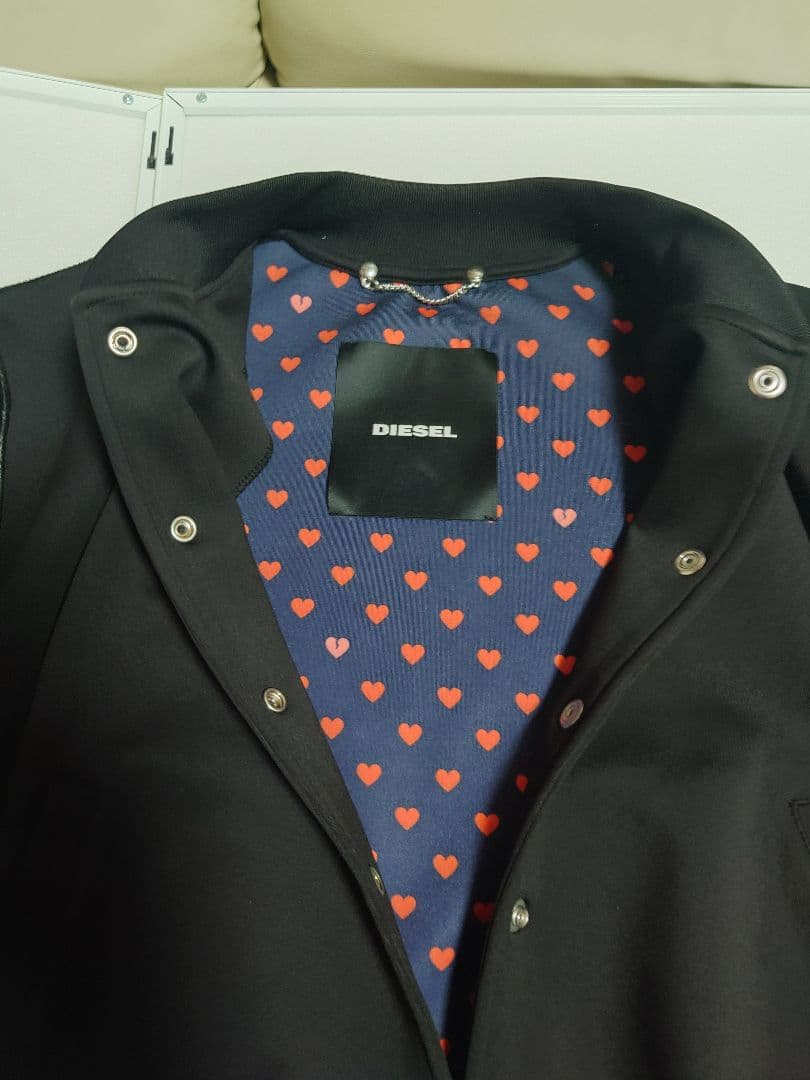 DIESEL スタジャン ブラック