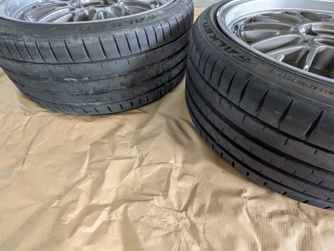 メッシュ　LMタイプ19インチ　8.5J35 4本通し　引き取り限定セール