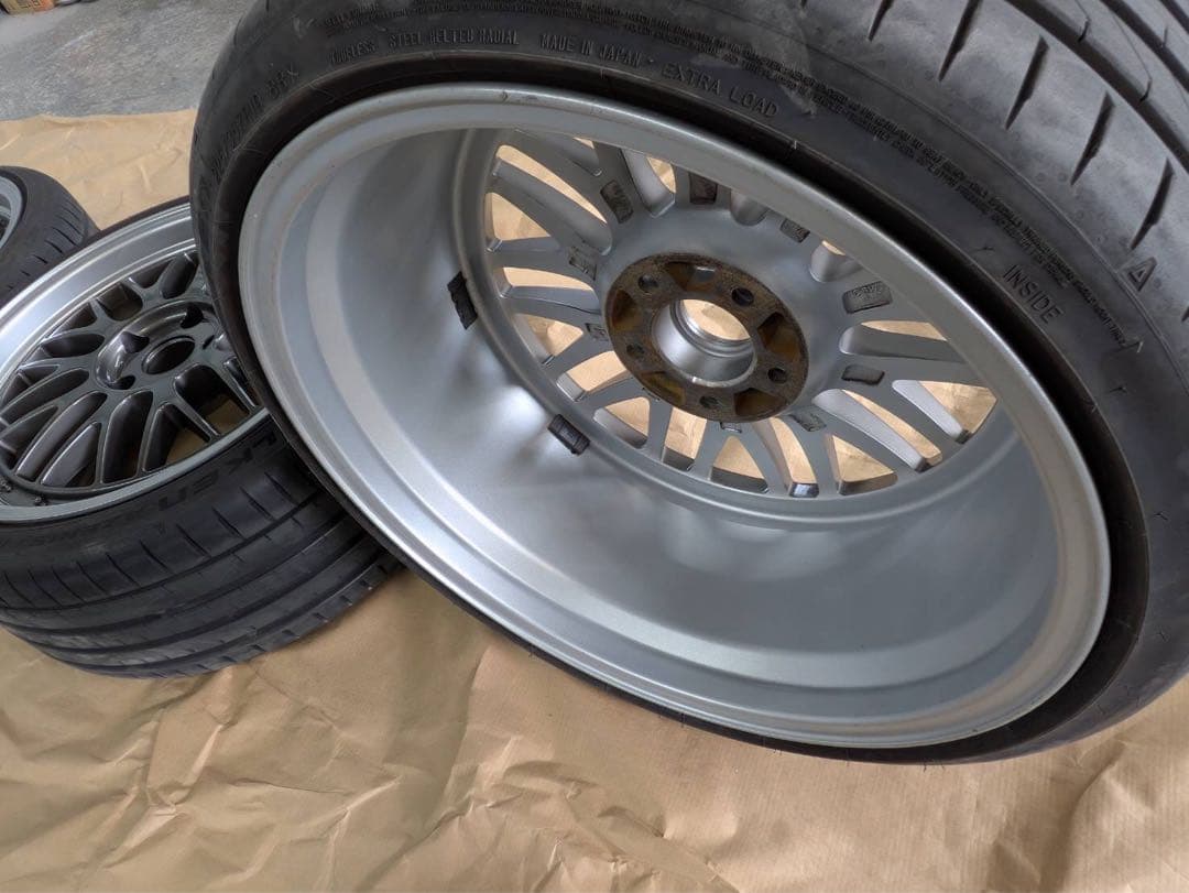 メッシュ　LMタイプ19インチ　8.5J35 4本通し　引き取り限定セール