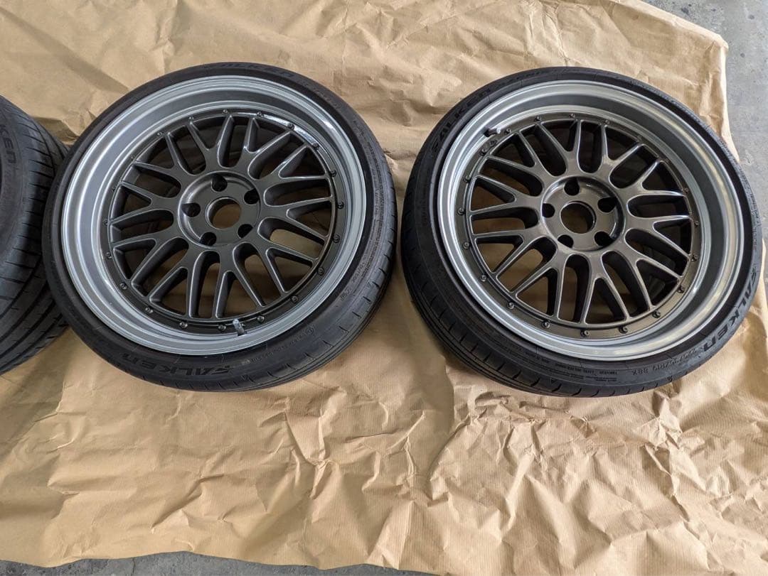 メッシュ　LMタイプ19インチ　8.5J35 4本通し　引き取り限定セール