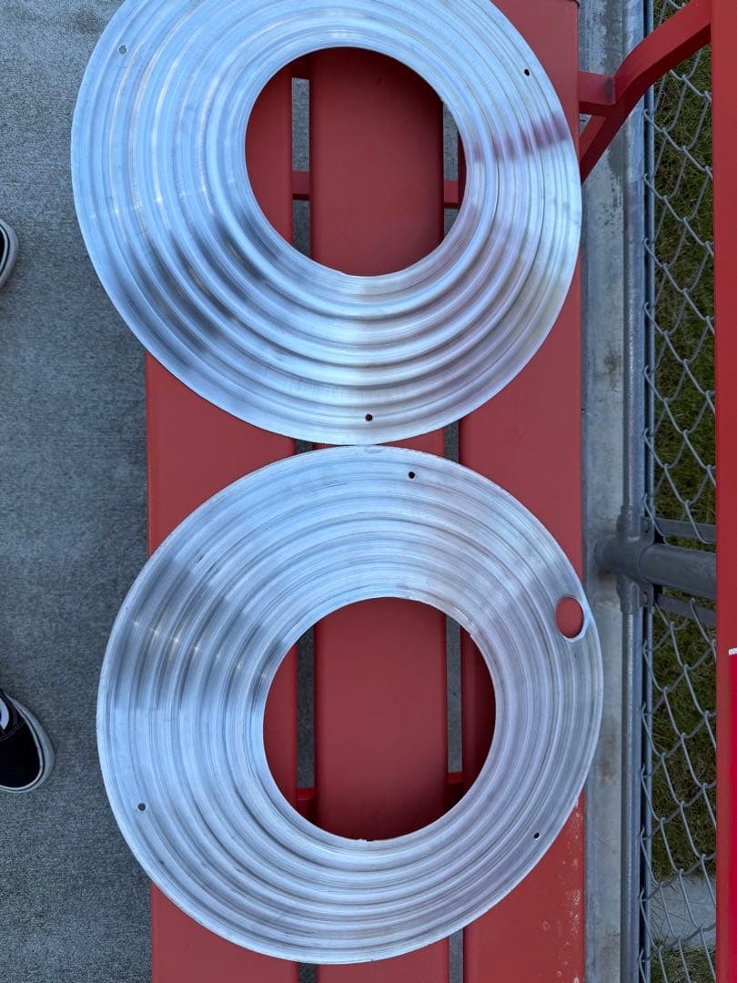 ホイルキャップ　ホイルカバー　SR400 SR500 ハブカバー　2%er