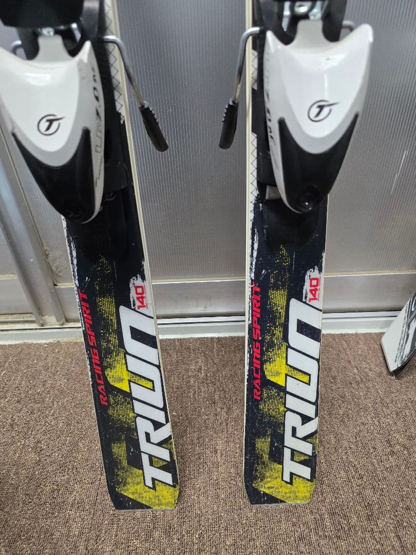 OGASAKA TRIUN G-J 140cm 子供スキー板　調整ビンディング