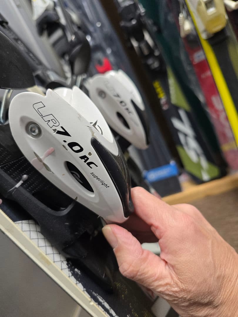 OGASAKA TRIUN G-J 140cm 子供スキー板　調整ビンディング