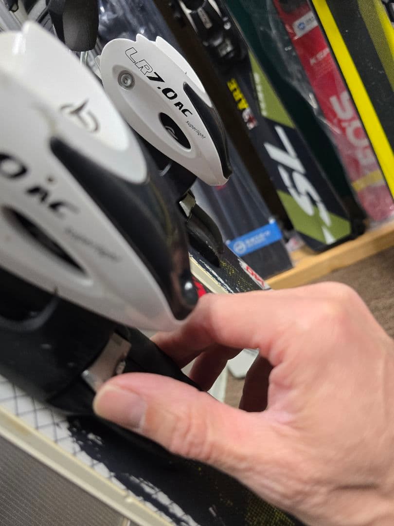 OGASAKA TRIUN G-J 140cm 子供スキー板　調整ビンディング