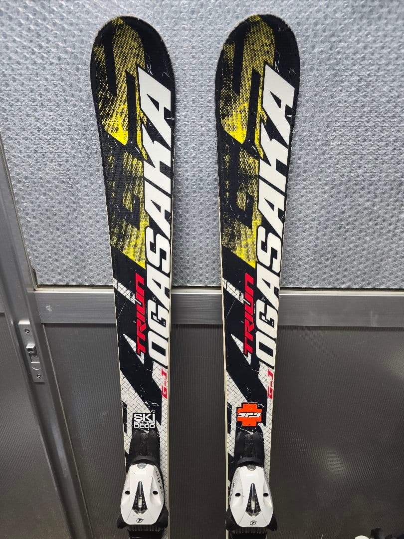 OGASAKA TRIUN G-J 140cm 子供スキー板　調整ビンディング