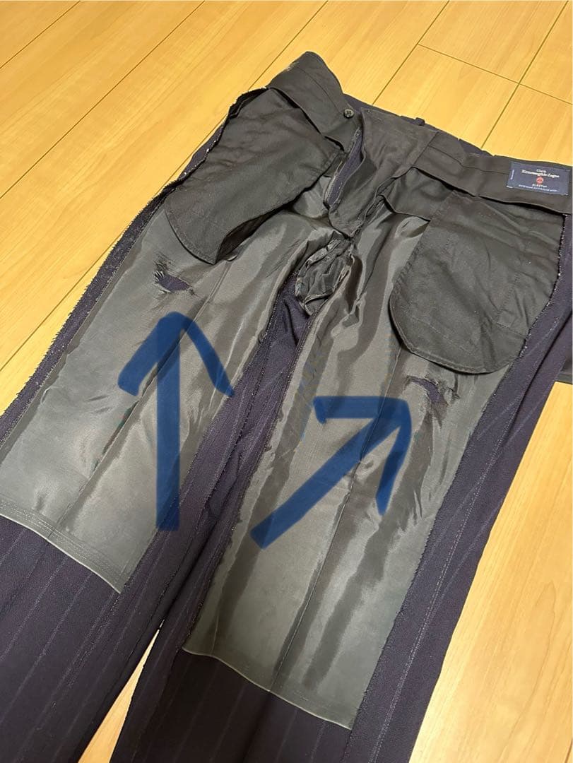 ビームス リングジャケット製 ネイビー スーツ