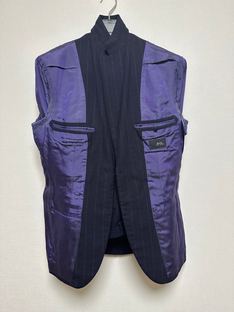 ビームス リングジャケット製 ネイビー スーツ