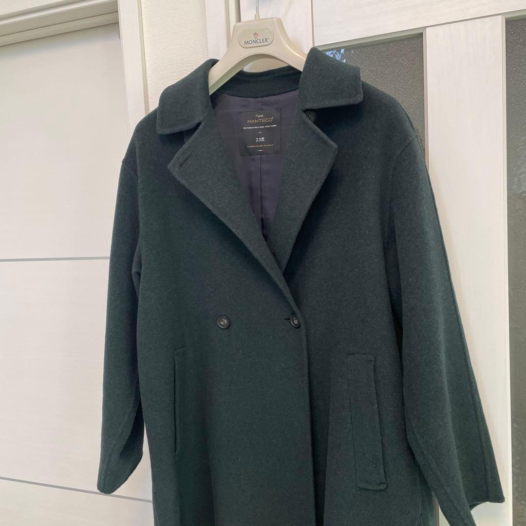 極美品⭐︎23区☆MANTECO pure リバーコート　サイズ38 2024AW