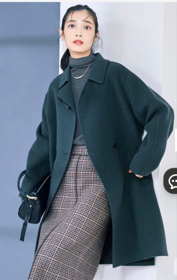 極美品⭐︎23区☆MANTECO pure リバーコート　サイズ38 2024AW