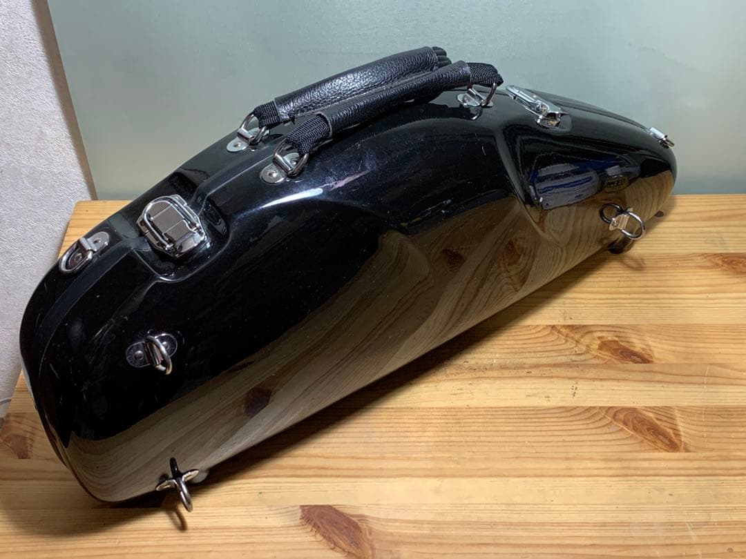 良品 ケースのみ CC シャイニーケースⅡ エアロ アルトサックス 最終