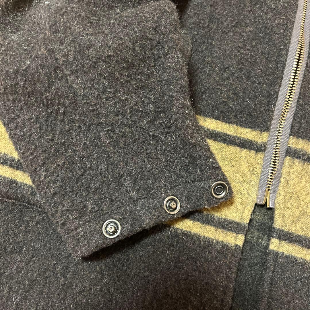 NIGEL CABOURN ウールブランケットコート 48