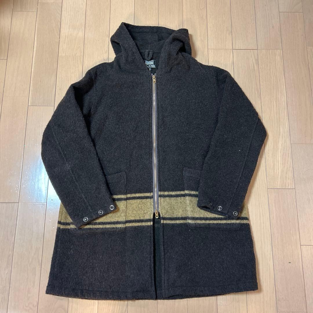 NIGEL CABOURN ウールブランケットコート 48