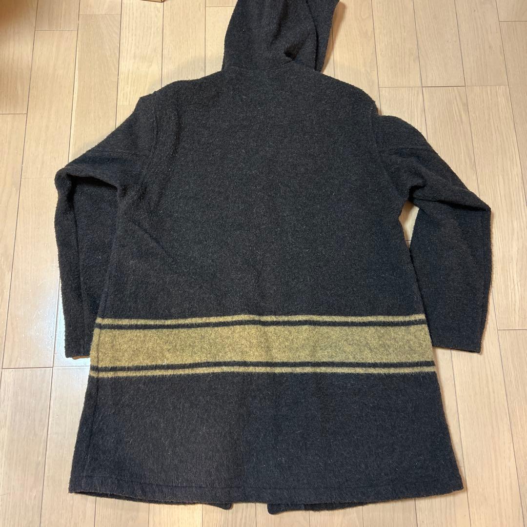 NIGEL CABOURN ウールブランケットコート 48