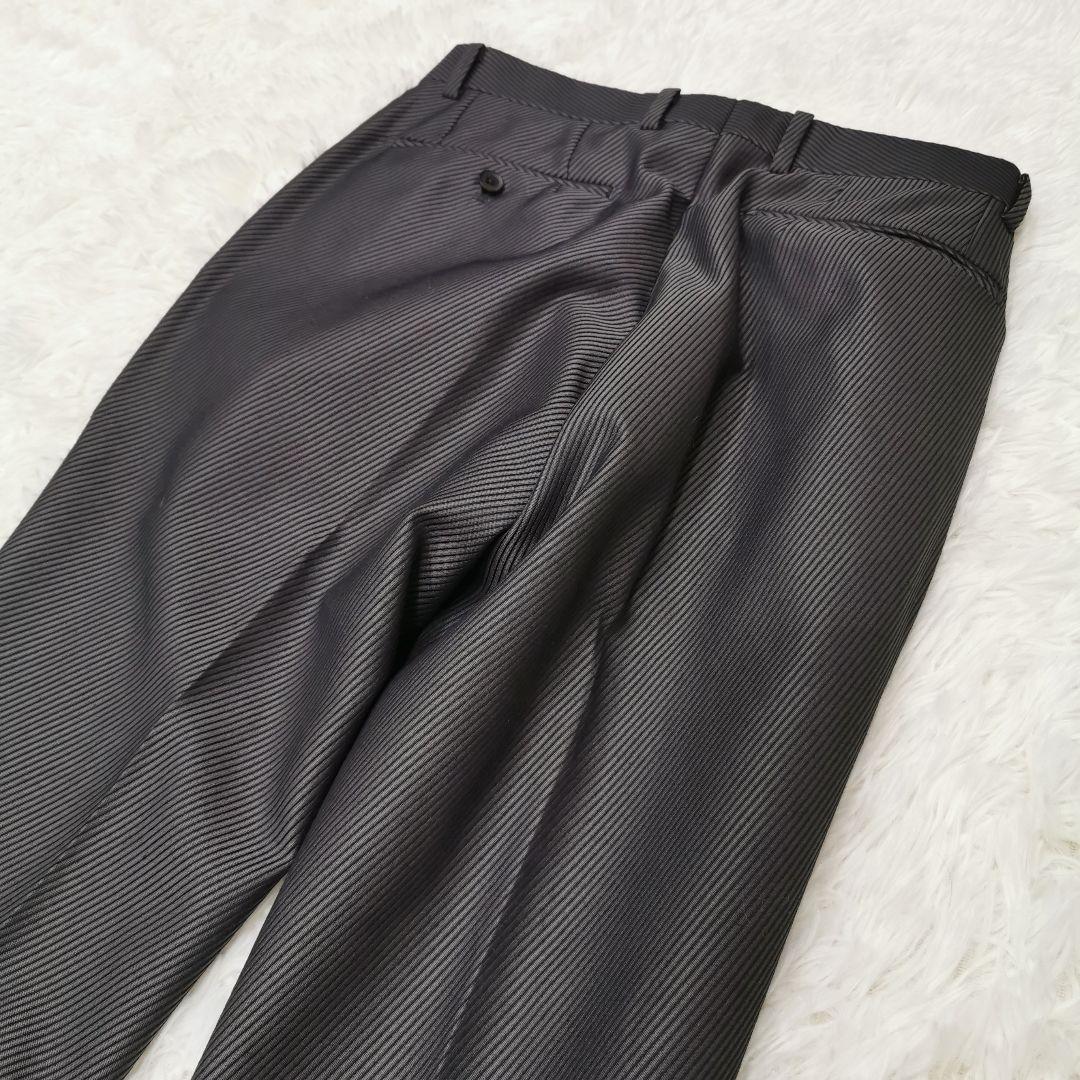 美品 メンズティノラス 3ピース ベスト付き ストライプ セットアップ Sサイズ