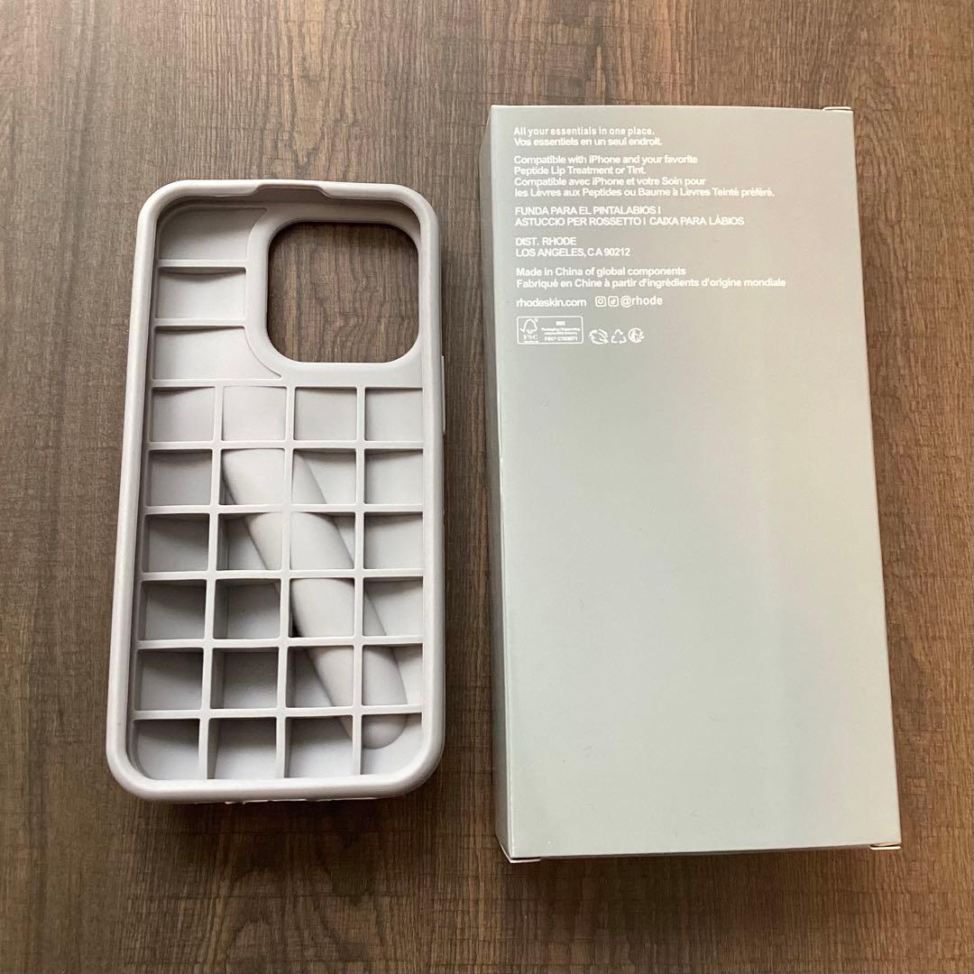 新品 Rhode iPhone15proケース&リップ セット