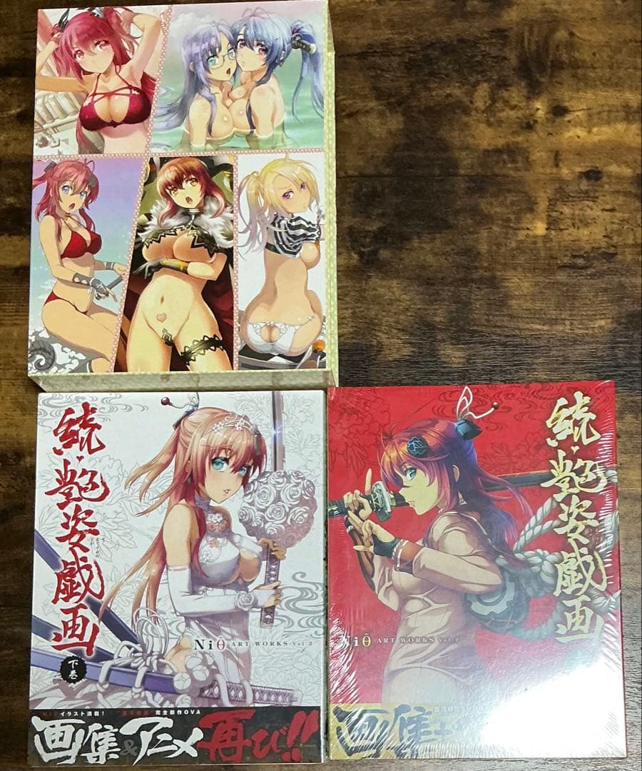 続・艶姿戯画 Niθ ART WORKS Vol.2 コミック 上下巻