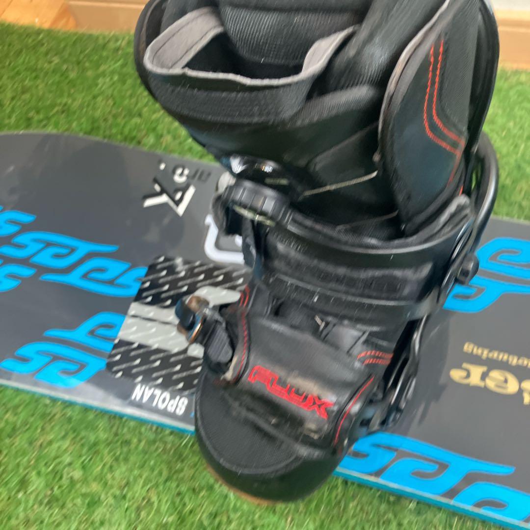 SCOOTER×FLUX　良質国産　スノーボードセットOGASAKA製　ブーツ付