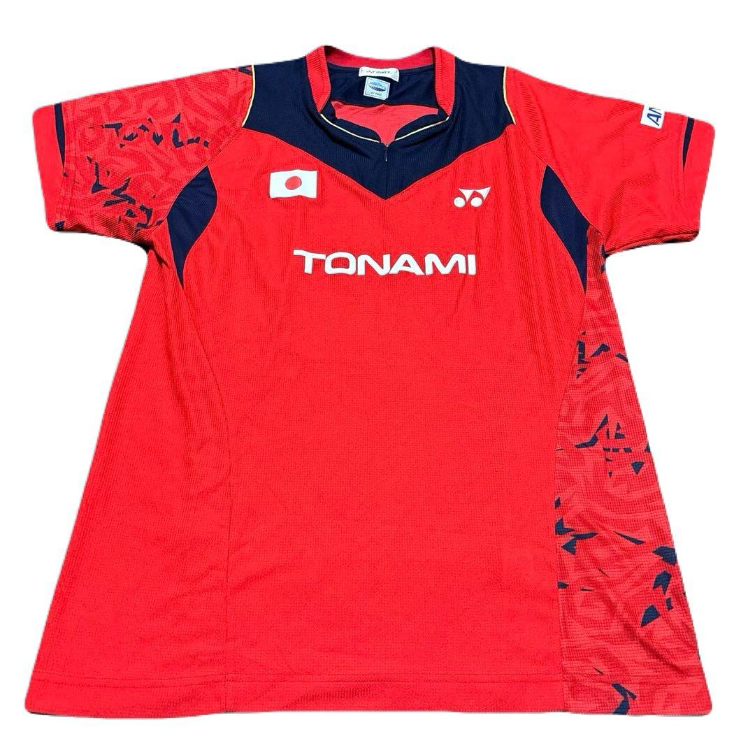 【美品・激レア】バドミントン 日本代表 ユニフォーム ヨネックス 国旗付き