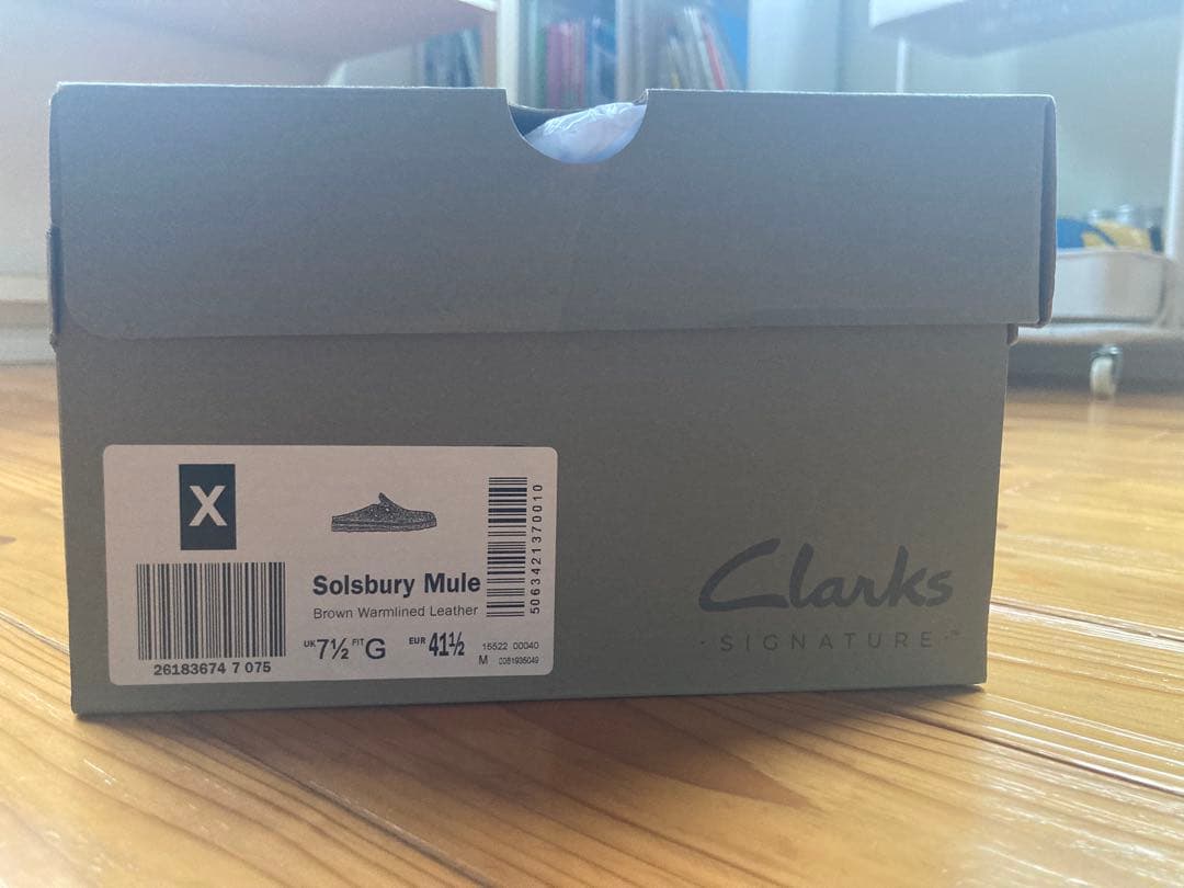 Clarks クラークス　ソルスブリーミュール