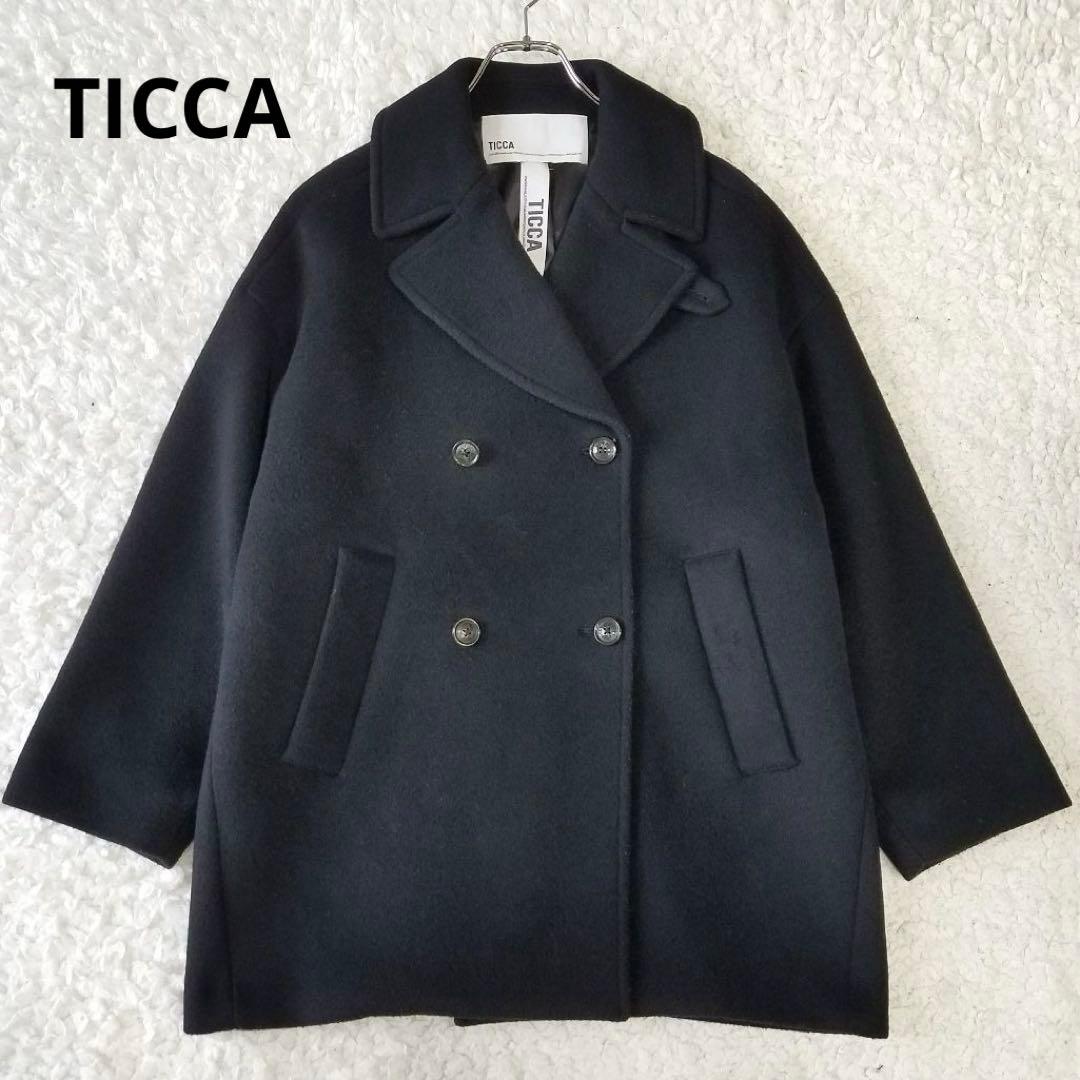 美品✨ティッカ 23年モデル 定価6.4万 ピーコート ブラック