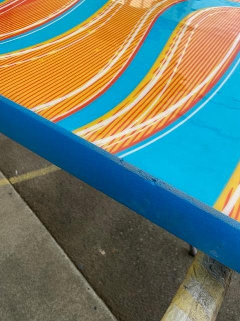 希少! 　TAHE　8’6″　PAINT EASY 　SUP SURFING