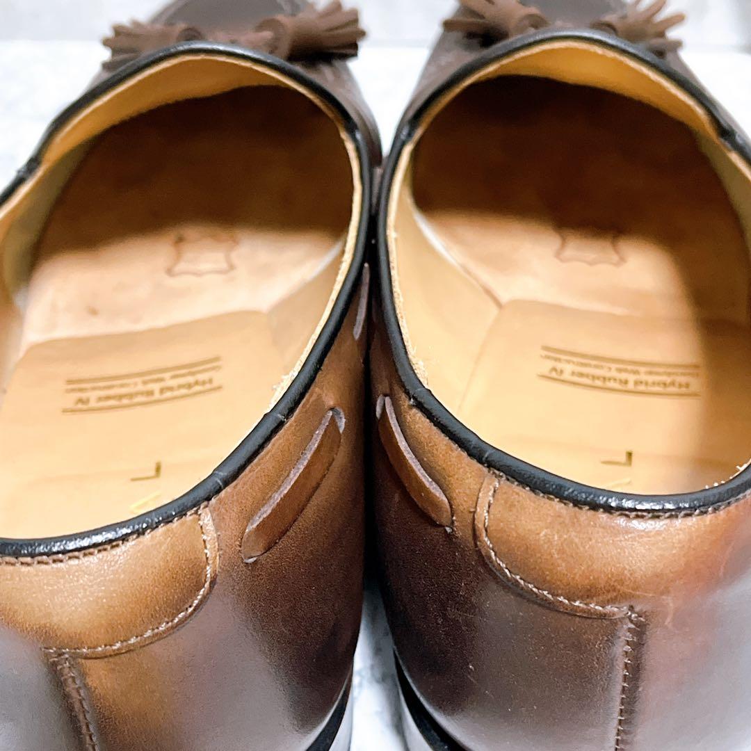 極美品【REGAL リーガル】タッセルローファー 濃茶 26.5 W977 本革