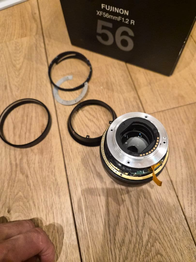 FUJIFILM フジノン XF56mm F1.2 R ジャンク 分解済み