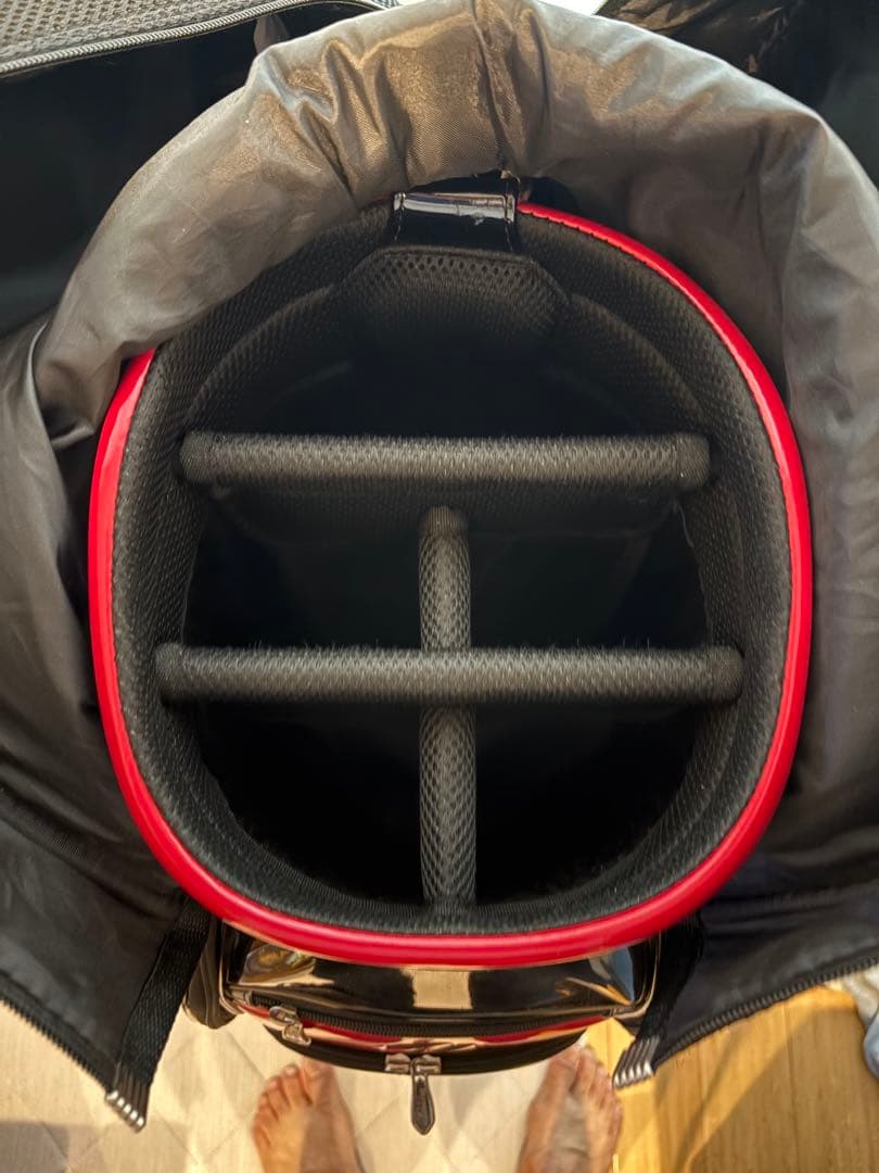 BRIDGESTONE キャディバッグ エナメル