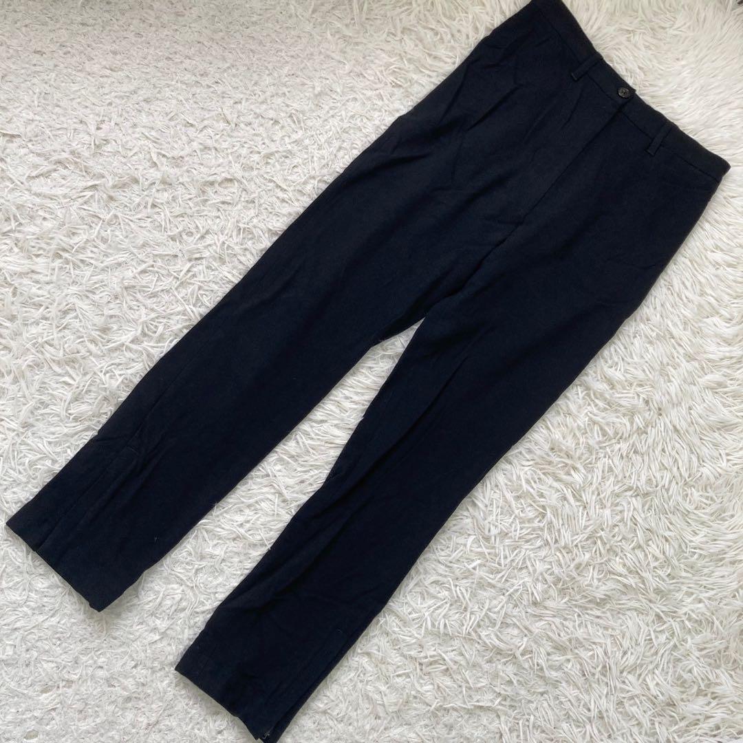ANN DEMEULEMEESTER カジュアルパンツ ブラック S シンプル