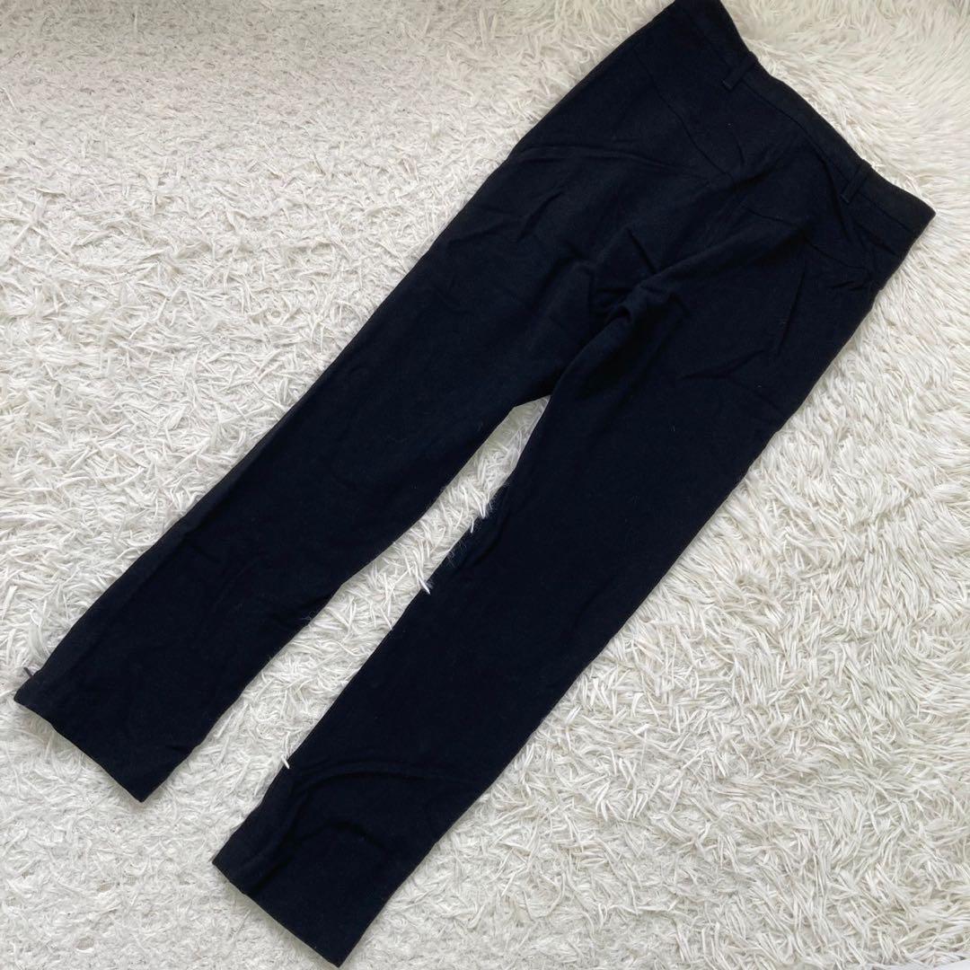 ANN DEMEULEMEESTER カジュアルパンツ ブラック S シンプル