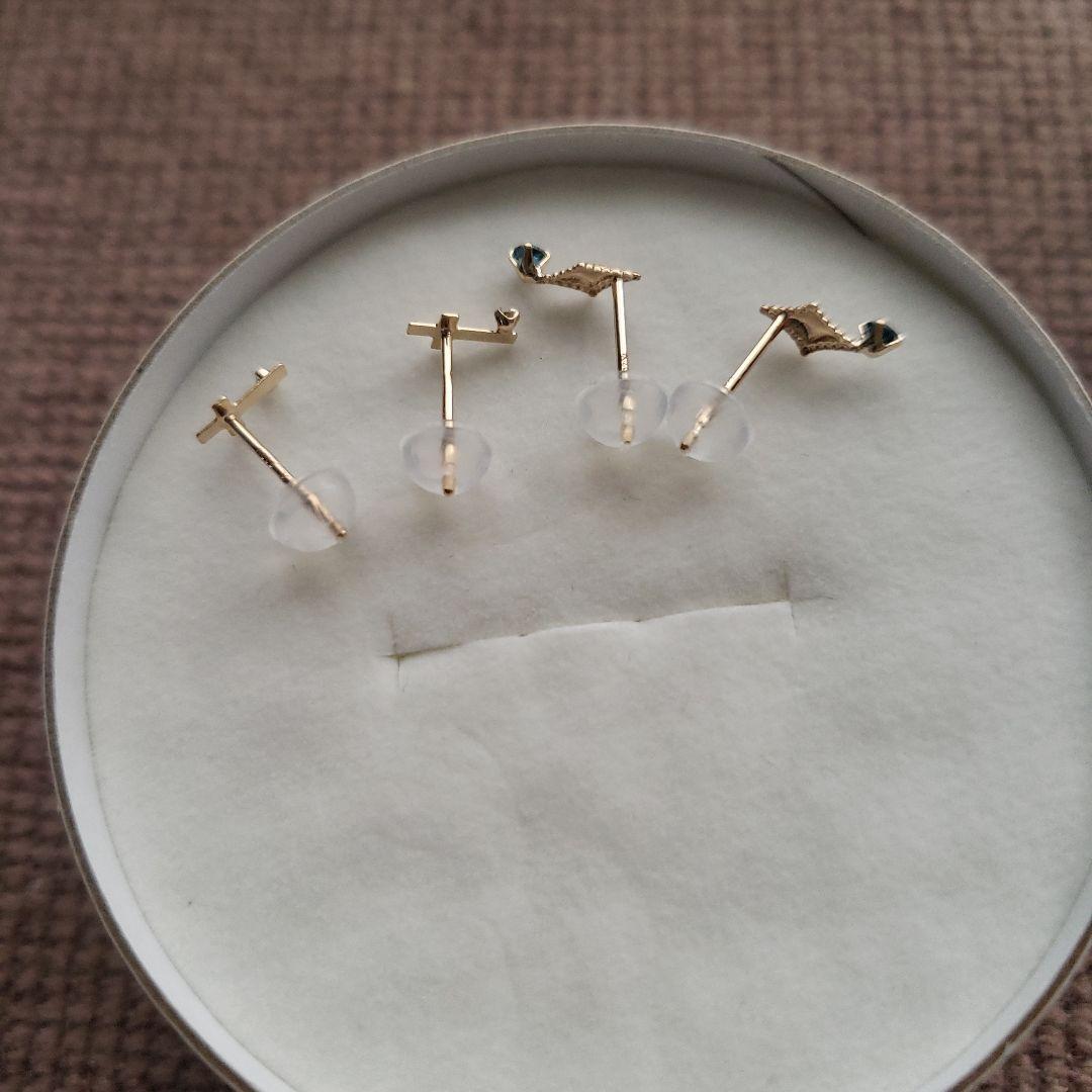 専用です(´- `*)cui-cui ピアスセット　K10