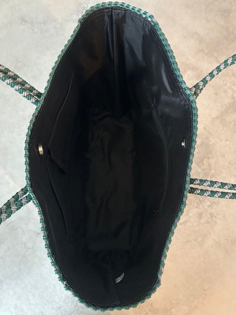 美品 WOVEN ウーヴン メルカドバッグ ミドルトート