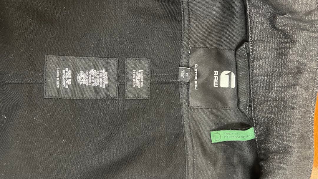 G-STAR ORIGINALS ブラックデニムジャケット