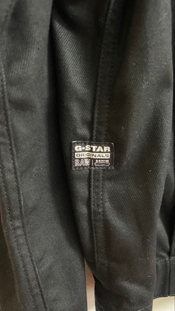 G-STAR ORIGINALS ブラックデニムジャケット