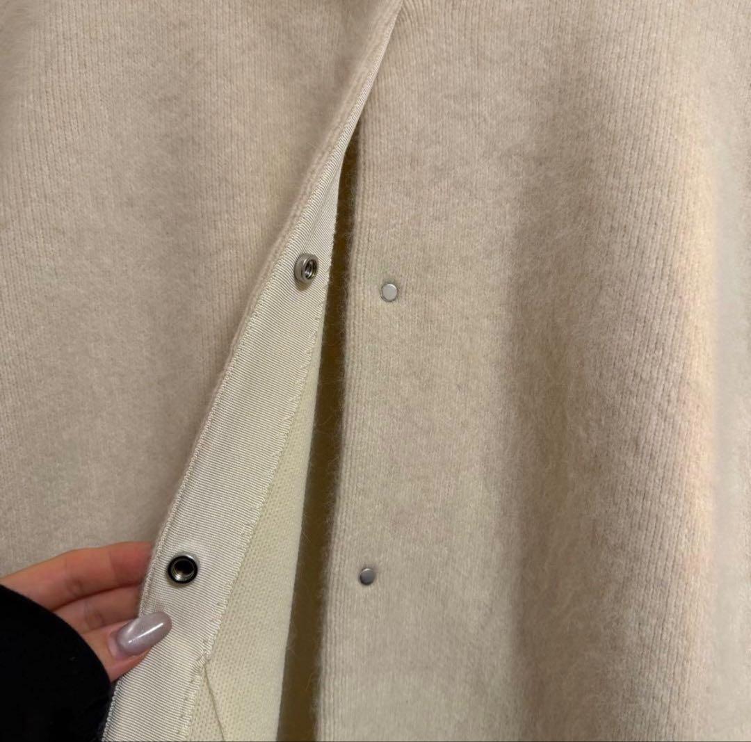 FRAY I.D ダブルフェイスラクーンカーディガン