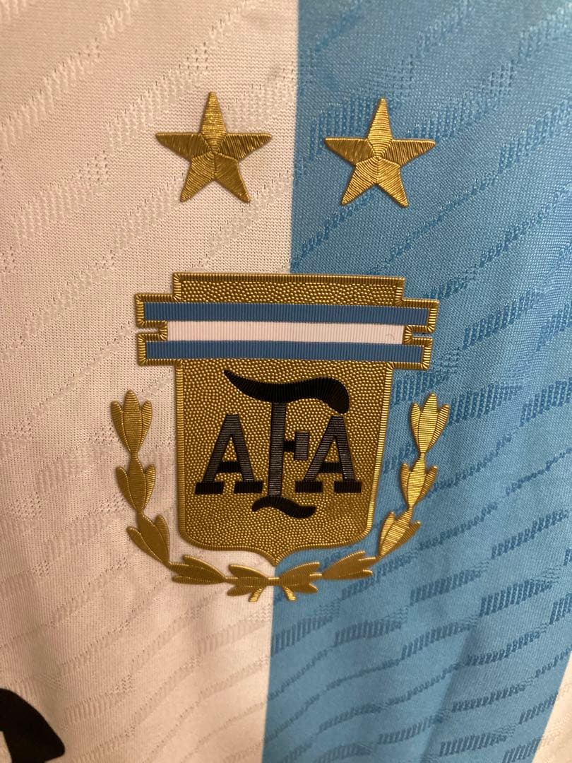 2022 W杯ファイナル アルゼンチン代表 メッシ ユニフォーム（H）