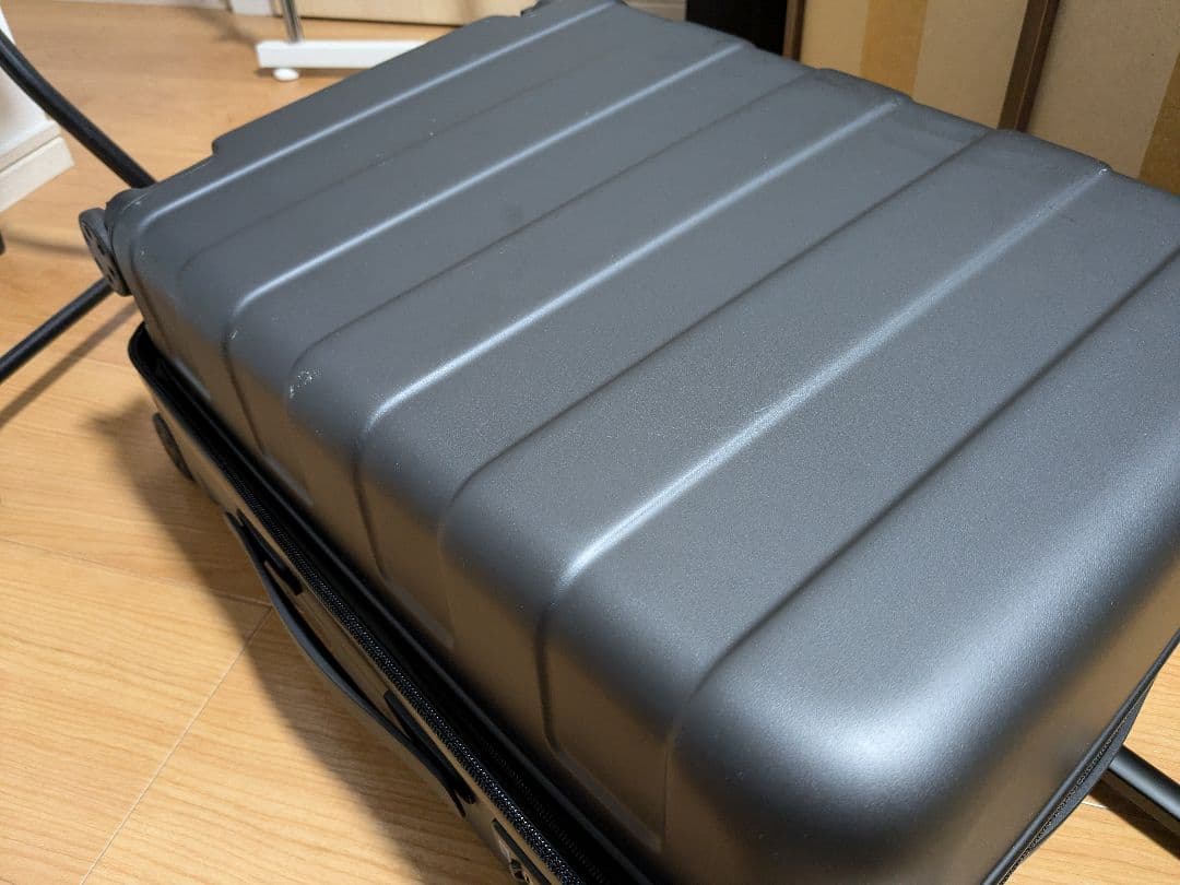 無印良品　MUJI バーを自在に調整できるキャリーケース　36リットル