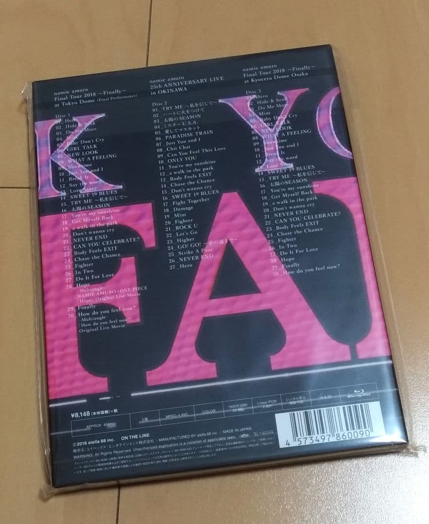 新品未開封　安室奈美恵　Blu-ray　初回盤