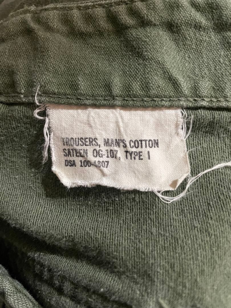 OG-107 ベイカーパンツ　60~70s 米軍