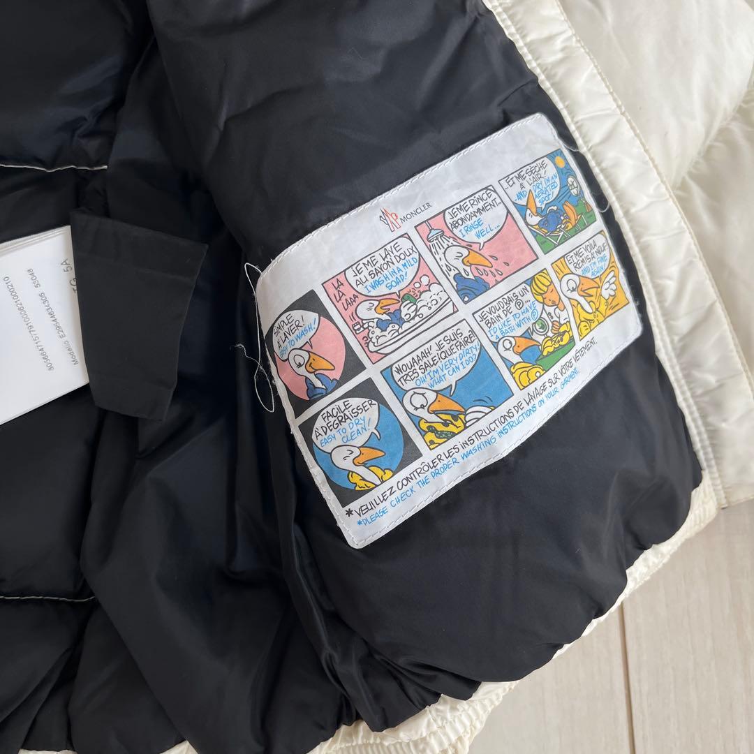 モンクレール　MONCLERキッズ ダウンジャケット 112cm 5Aホワイト