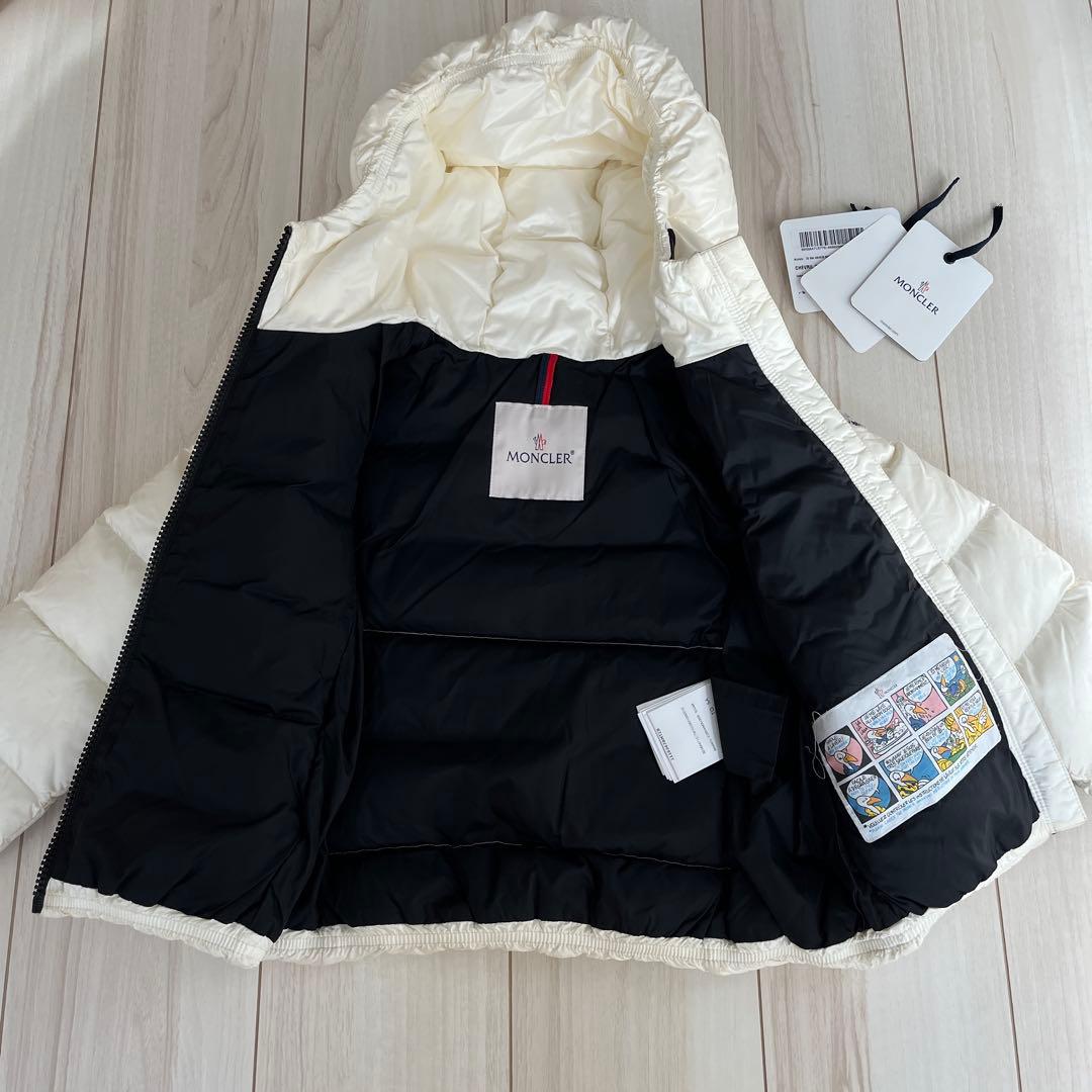 モンクレール　MONCLERキッズ ダウンジャケット 112cm 5Aホワイト