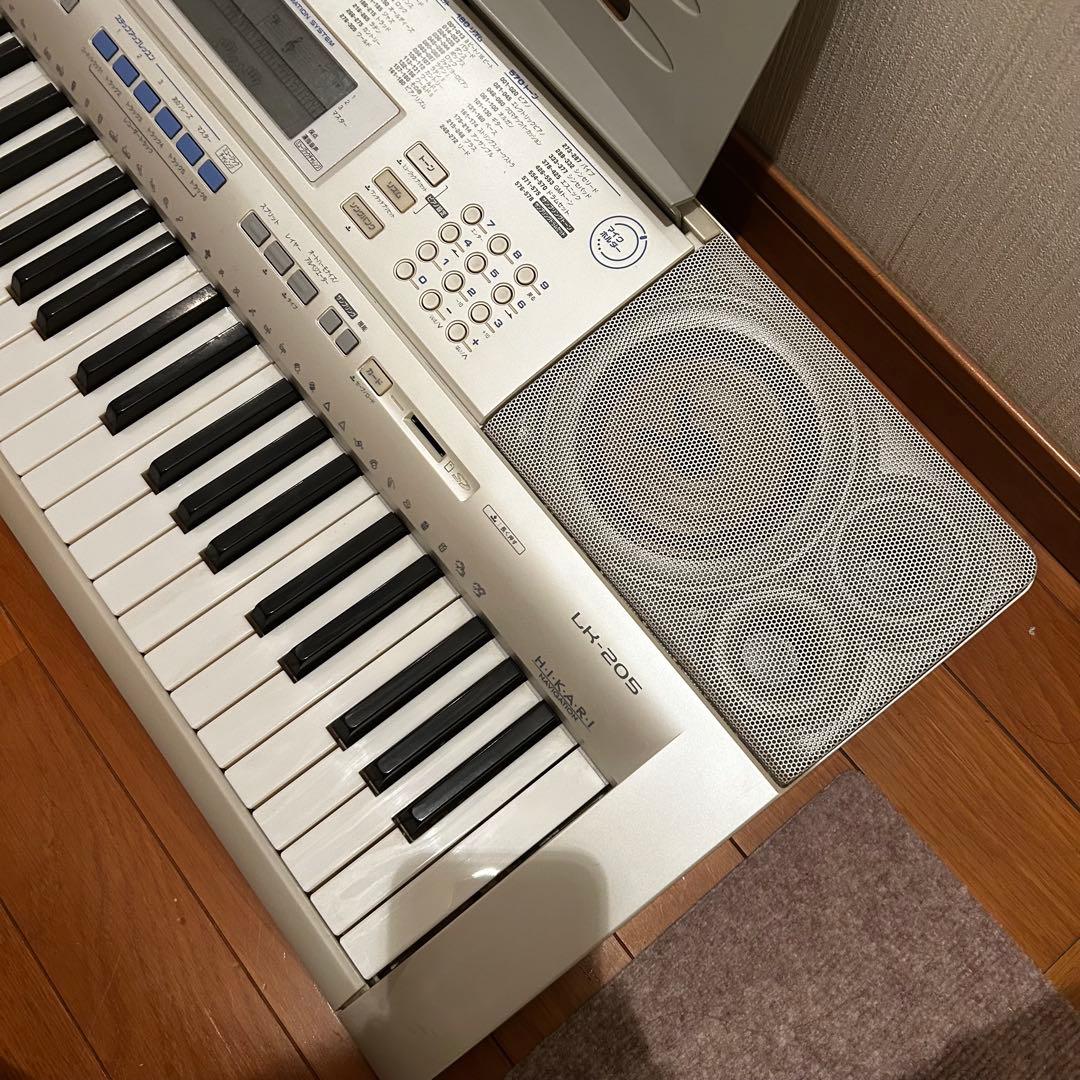 CASIO 光ナビゲーションキーボード　キーボード　LK-205
