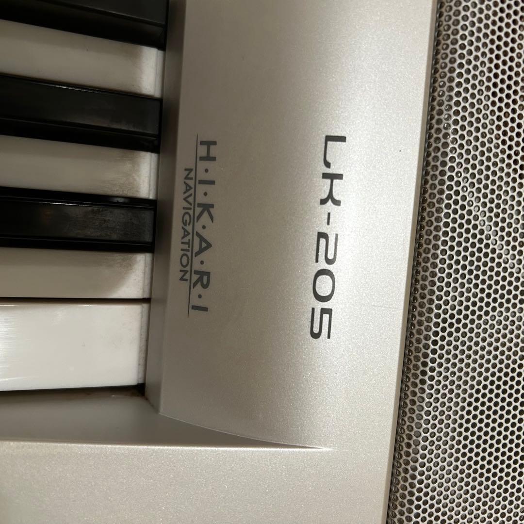 CASIO 光ナビゲーションキーボード　キーボード　LK-205