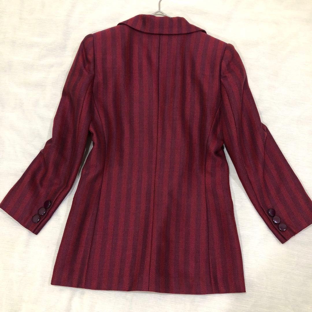 Christian Dior テーラードジャケット ストライプ M