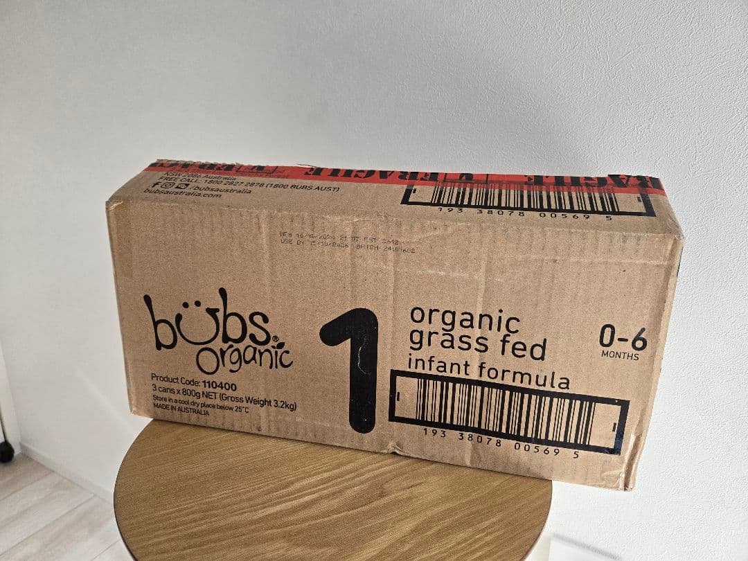 ◎ バブス bubs organic 粉ミルク 3缶